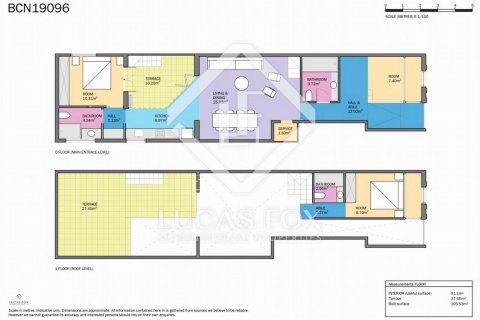 Apartamento de 2 dormitorios en venta en Barcelona, Cataluña, Spain № 8783 - foto 29