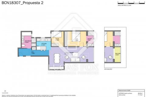 Apartamento de 2 dormitorios en venta en Barcelona, Cataluña, Spain № 8780 - foto 17