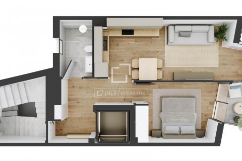 Купить квартиру в Барселона, Испания с 1 спальня, 47м², № 8579 - фото 6