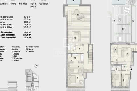 3 bedrooms apartment for sale in Sant Cugat Del Valles, Barcelona, Catalonia, Spain № 3843 - photo 8