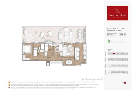 Купить квартиру в Барселона, Испания с 3 спальни, 85м², № 4256 - фото 21