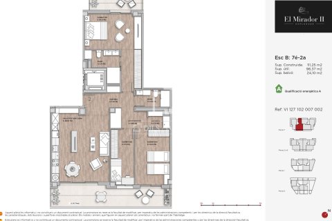 Apartamento de 3 dormitorios en venta en Esplugues de Llobregat, Barcelona, Cataluña, Spain № 4254 - foto 5