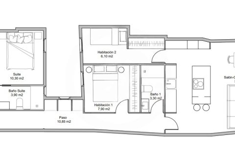 Apartamento de 3 dormitorios en venta en Barcelona, Cataluña, Spain № 3626 - foto 28