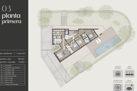 Villa de 5 dormitorios en venta en Castelldefels, Barcelona, Cataluña, Spain № 6824 - foto 8