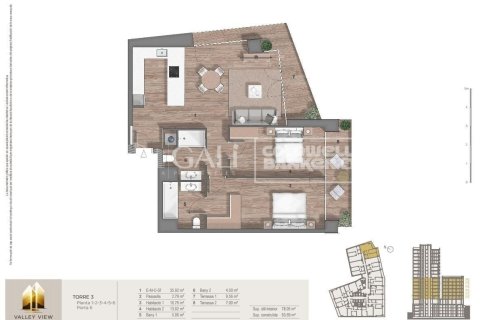Apartamento de 2 dormitorios en venta en Principado De Andorra (Ninguna Poblacion Tiene C.P.), Lérida, Cataluña, Spain № 7870 - foto 2