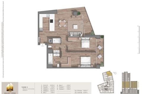 Apartamento de 2 dormitorios en venta en Principado De Andorra (Ninguna Poblacion Tiene C.P.), Lérida, Cataluña, Spain № 7871 - foto 2