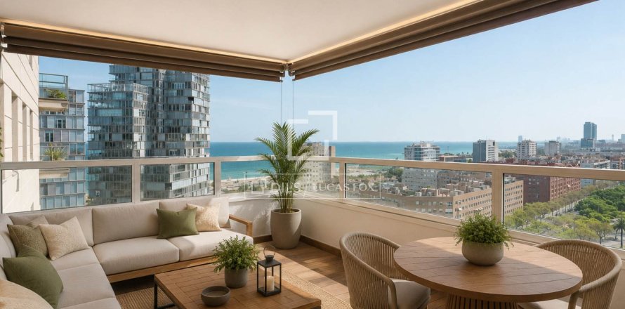Apartamento de 3 dormitorios en venta en Barcelona, Cataluña, Spain № 7142