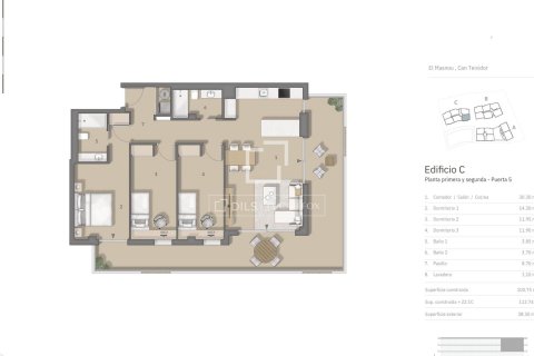 3 bedrooms apartment for sale in El Masnou, Barcelona, Catalonia, Spain № 7270 - photo 2