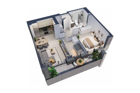 Apartamento de 2 dormitorios en venta en Plaça Europa II L'Hospitalet de Llobregat, Barcelona, Cataluña, Spain № 3677