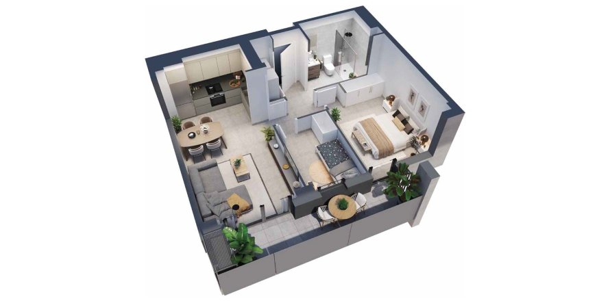 Apartamento de 2 dormitorios en venta en Plaça Europa II L'Hospitalet de Llobregat, Barcelona, Cataluña, Spain № 3677