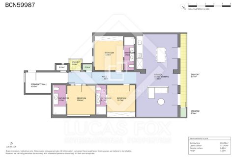 Купить квартиру в Барселона, Испания с 3 спальни, 133м², № 4259 - фото 22