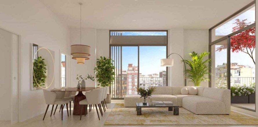 Apartamento de 3 dormitorios en venta en Sardenya Barcelona, Cataluña, Spain № 3385