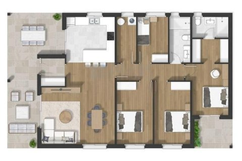Сasa de 4 dormitorios en venta en Coma-Ruga, Tarragona, Cataluña, Spain № 1332 - foto 3