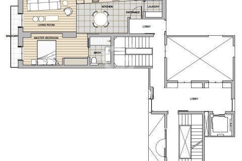 1 bedroom apartment for sale in Barcelona, Catalonia, Spain № 7852 - photo 2