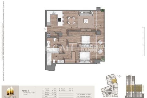 Apartamento de 2 dormitorios en venta en Principado De Andorra (Ninguna Poblacion Tiene C.P.), Lérida, Cataluña, Spain № 7859 - foto 2
