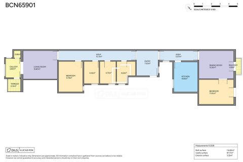 Apartamento de 5 dormitorios en venta en Barcelona, Cataluña, Spain № 6503 - foto 30