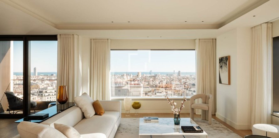 3 bedrooms apartment for sale in Barcelona, Catalonia, Spain № 4276