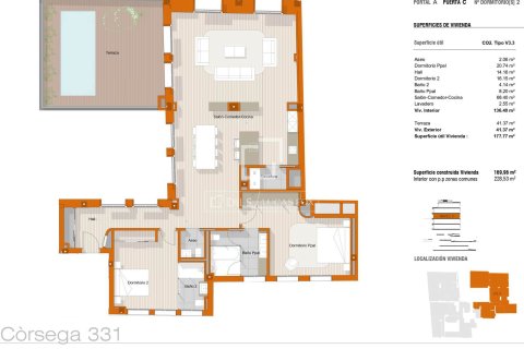 Apartamento de 2 dormitorios en venta en Barcelona, Cataluña, Spain № 4272 - foto 13