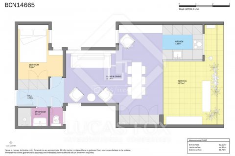 1 bedroom penthouse for sale in Barcelona, Catalonia, Spain № 8506 - photo 16