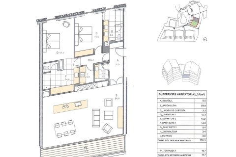 Apartamento de 2 dormitorios en venta en Principado De Andorra (Ninguna Poblacion Tiene C.P.), Lérida, Cataluña, Spain № 5899 - foto 5