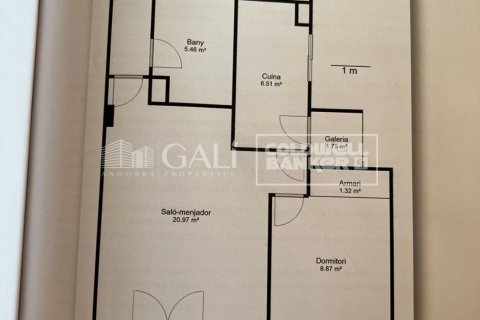 Apartamento de 2 dormitorios en alquiler en Principado De Andorra (Ninguna Poblacion Tiene C.P.), Lérida, Cataluña, Spain № 7683 - foto 2