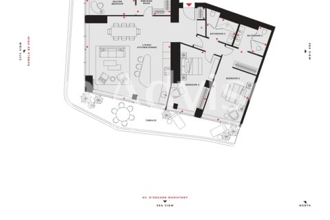 Apartamento de 3 dormitorios en venta en Barcelona, Cataluña, Spain № 2875 - foto 11
