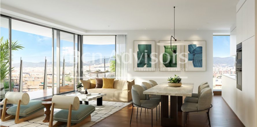 Apartamento de 3 dormitorios en venta en Barcelona, Cataluña, Spain № 2875
