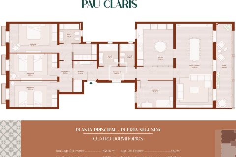 4 bedrooms apartment for sale in Barcelona, Catalonia, Spain № 4501 - photo 11