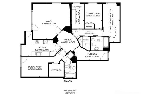 Купить квартиру в Барселона, Испания с 5 комнат, 160м², № 7283 - фото 2
