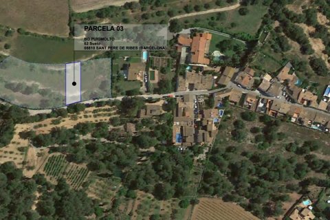 Parcela de 990 m² en venta en Sant Pere de Ribes, Barcelona, Cataluña, Spain № 4778 - foto 24