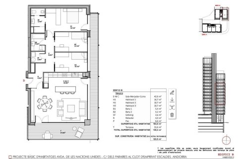 3 bedrooms apartment for rent in Principado De Andorra (Ninguna Poblacion Tiene C.P.), Lleida, Catalonia, Spain № 8004 - photo 3