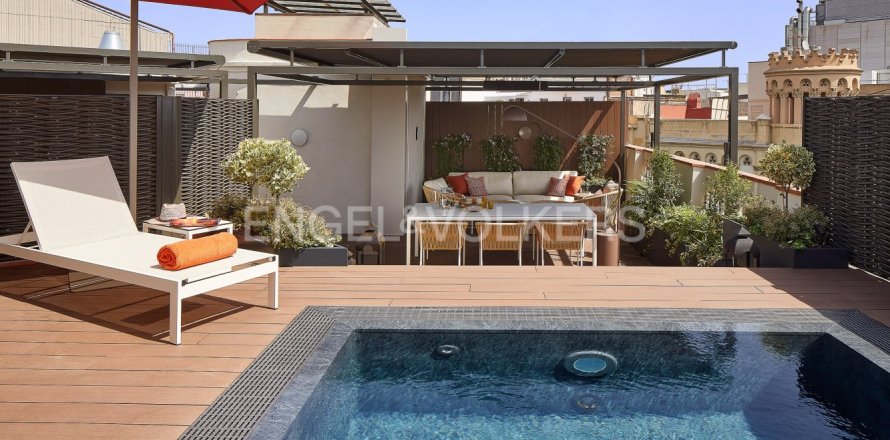 Ático de 4 dormitorios en venta en Eixample, Barcelona, Cataluña, Spain № 2645