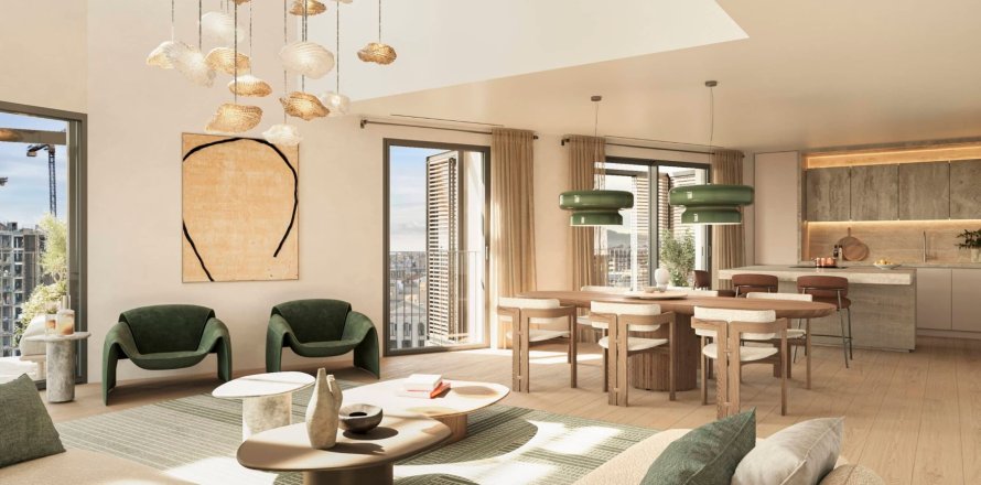 Apartamento de 3 dormitorios en venta en Barcelona, Cataluña, Spain № 1061