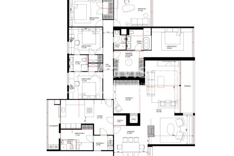 Apartamento de 5 dormitorios en venta en Barcelona, Cataluña, Spain № 2898 - foto 19