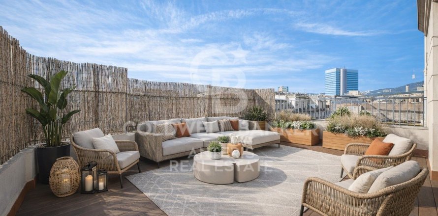 Ático de 4 dormitorios en venta en Barcelona, Cataluña, Spain № 5367