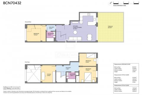 Apartamento de 3 dormitorios en venta en Barcelona, Cataluña, Spain № 8611 - foto 28