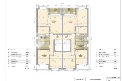 Сasa de 3 dormitorios en venta en Lloret de Mar, Gerona, Cataluña, Spain № 6667 - foto 29