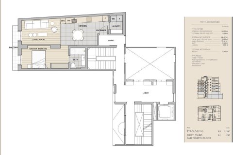 Ático de 3 dormitorios en venta en Barcelona, Cataluña, Spain № 1299 - foto 13