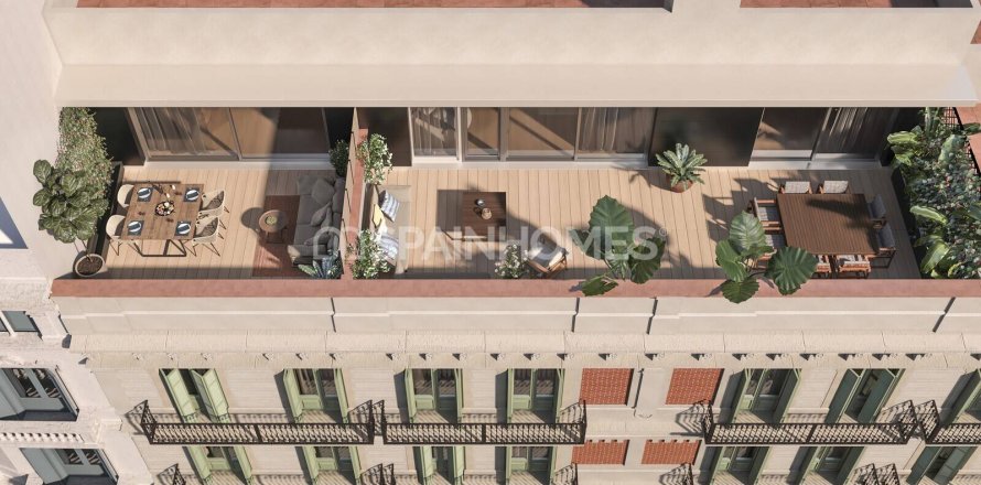 Ático de 3 dormitorios en venta en Barcelona, Cataluña, Spain № 1299