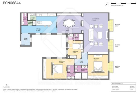 Купить квартиру в Барселона, Испания с 3 спальни, 183м², № 6553 - фото 27