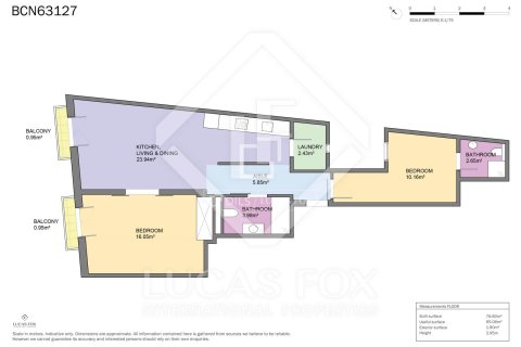 Apartamento de 2 dormitorios en venta en Barcelona, Cataluña, Spain № 4157 - foto 26