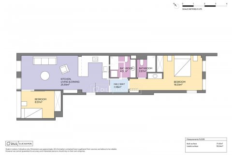 Apartamento de 2 dormitorios en venta en Barcelona, Cataluña, Spain № 8497 - foto 23