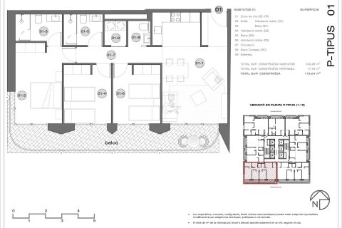 Купить квартиру в Андорра, Испания с 3 спальни, 118м², № 7748 - фото 4