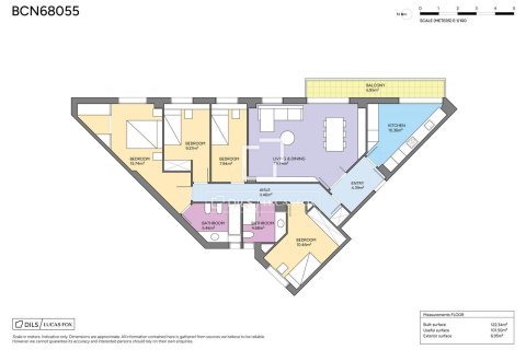 Купить квартиру в Барселона, Испания с 4 спальни, 122м², № 6544 - фото 17