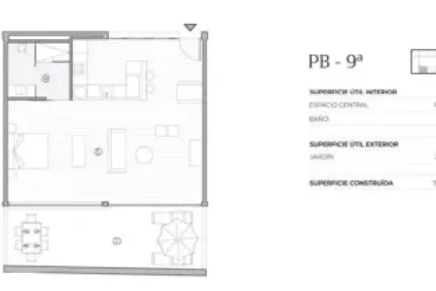 Apartamento de 1 dormitorio en venta en Sant Martí, Barcelona, Cataluña, Spain № 2629 - foto 21
