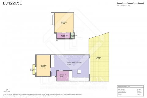 Купить квартиру в Барселона, Испания с 2 спальни, 69м², № 8522 - фото 27