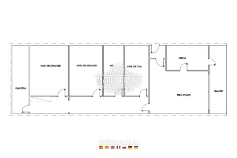 Apartamento de 4 dormitorios en venta en Mataró, Barcelona, Cataluña, Spain № 3092