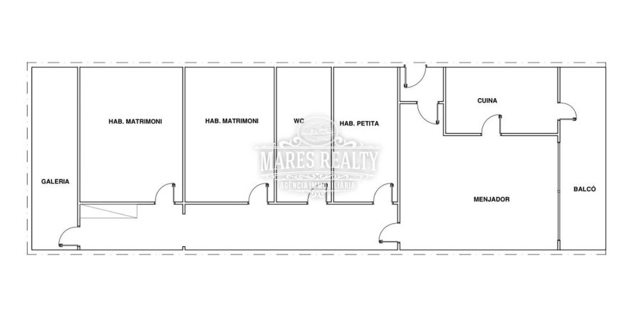 Apartamento de 4 dormitorios en venta en Mataró, Barcelona, Cataluña, Spain № 3092