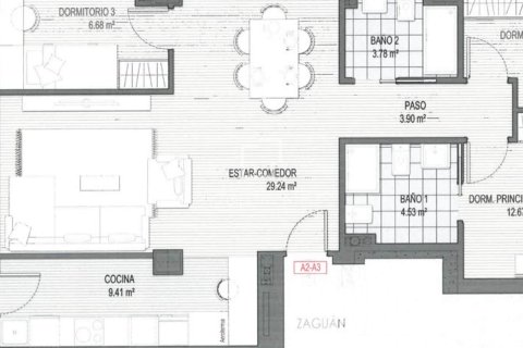 Купить квартиру в Виланова-и-ла-Желтру, Испания с 3 спальни, 102м², № 7167 - фото 2