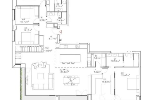 Dúplex de 4 dormitorios en venta en Principado De Andorra (Ninguna Poblacion Tiene C.P.), Lérida, Cataluña, Spain № 5337 - foto 18